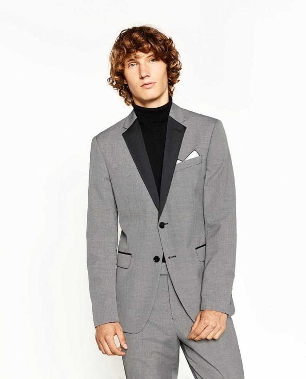Textured Weave Suit