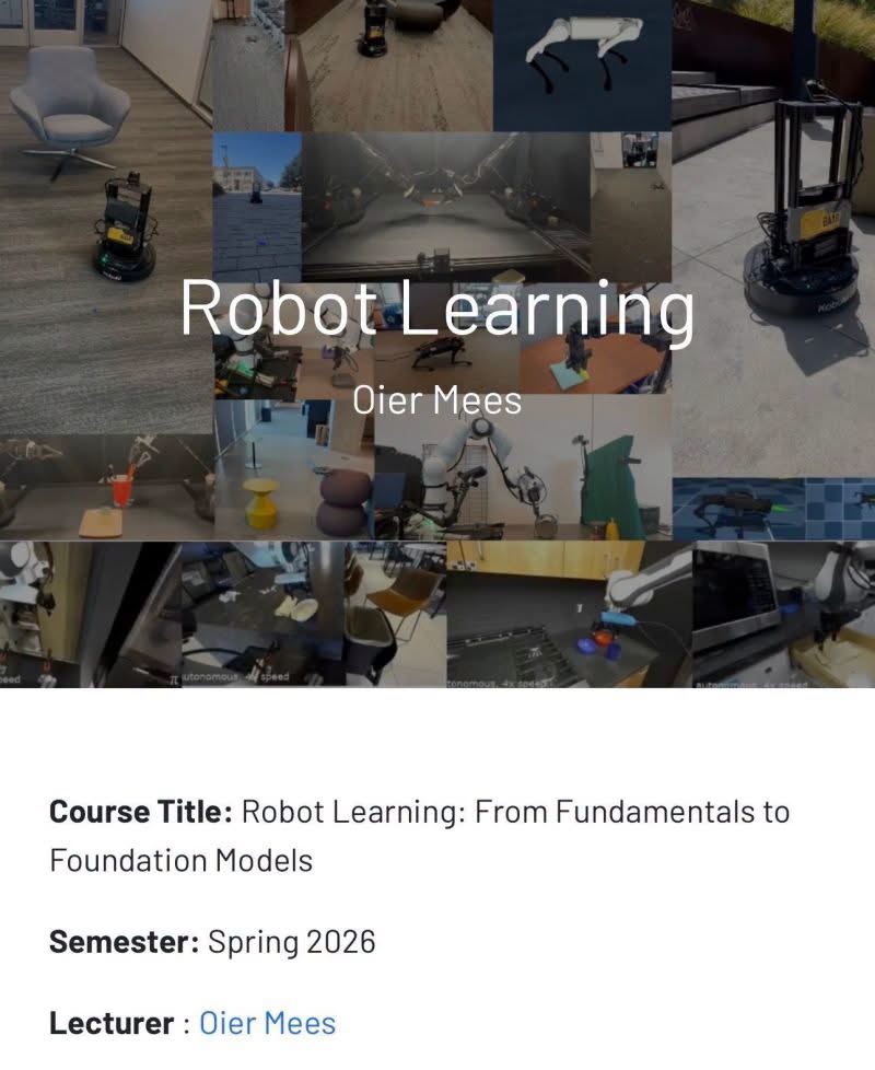 Robot Learning Course - image 1