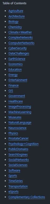 Awesome Public Datasets - image 2