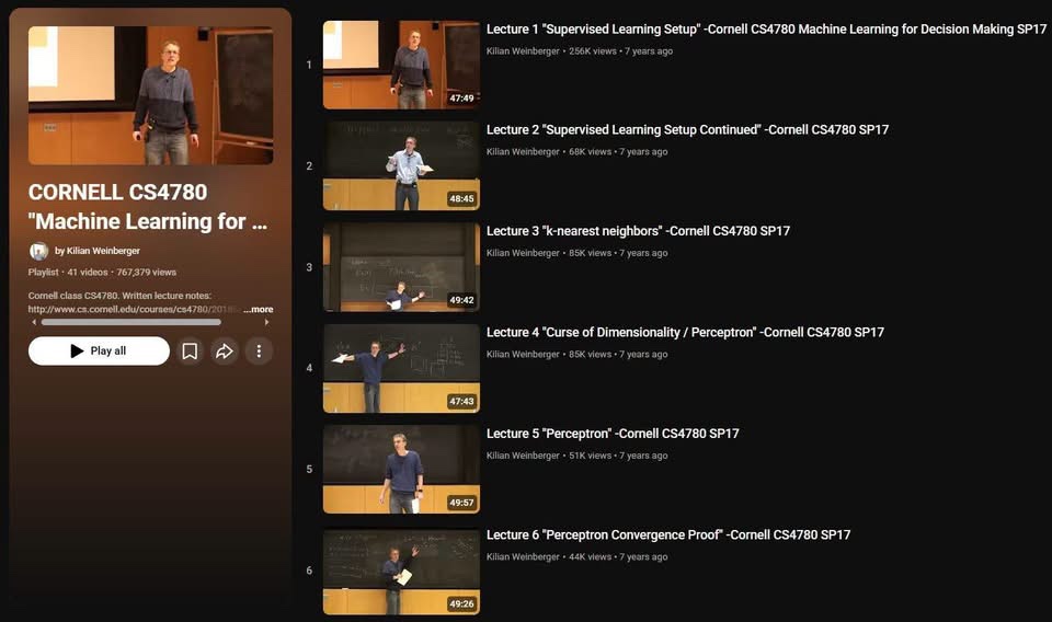 Machine Learning Course - image 1